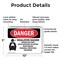 Signmission Inhalation Hazard Vapors Toxic Danger Sign, Plastic, 10in W x 7in L, 2PK OS-2PACK-DS-P-710-L-1375 - alternate 8